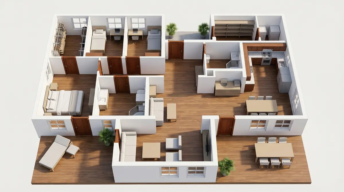 Isometric render